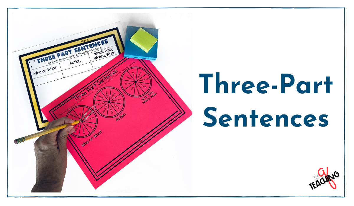 Three Part Sentences