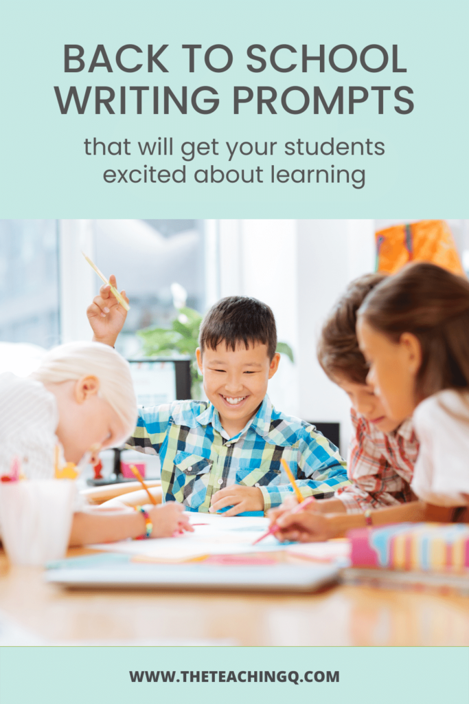 3 Back-to-School Writing Prompts That Will Get Your Students Excited ...