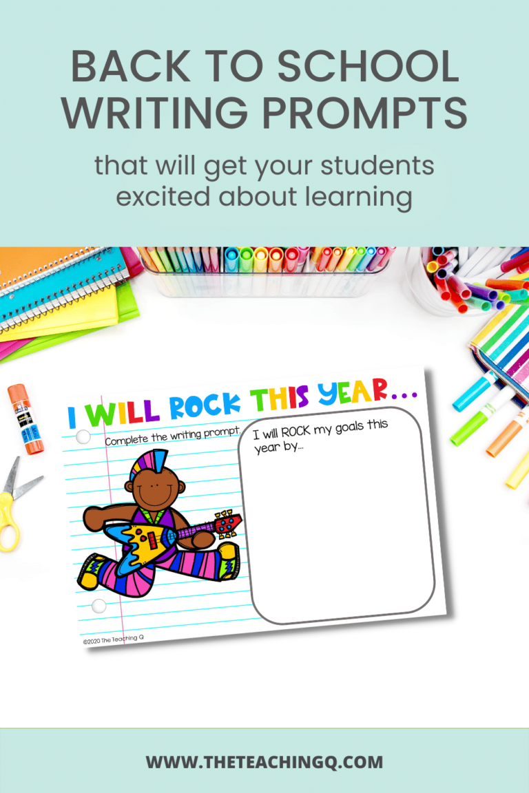3 Back-to-School Writing Prompts That Will Get Your Students Excited ...