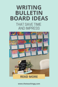 Writing Bulletin Board Ideas that Save Time and Still Impress - The ...