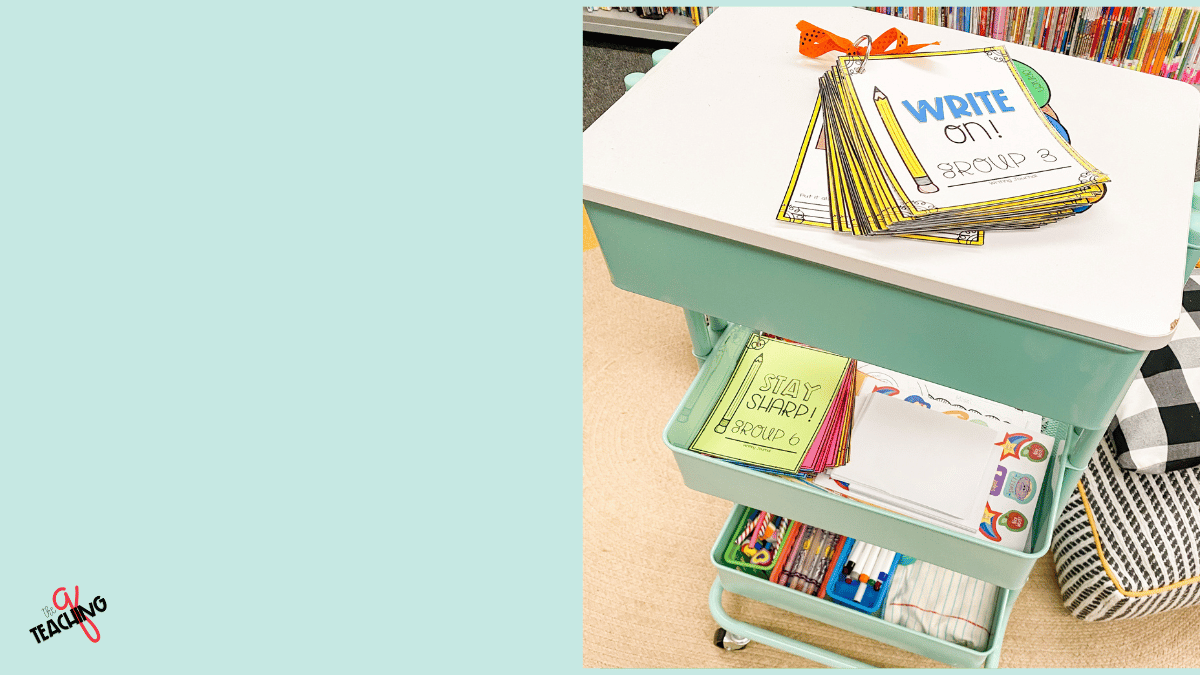 3 Easy students to set up writing folders.