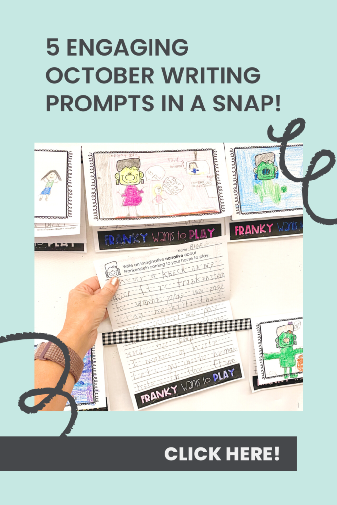 5 Engaging writing prompts for October.