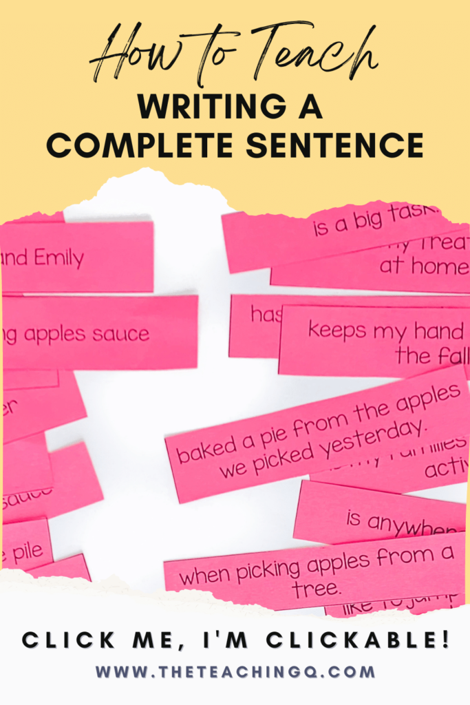 Compound sentence writing practice game.