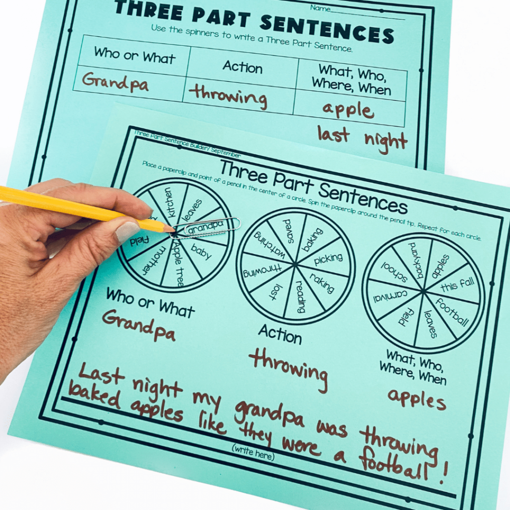 how-to-teach-writing-a-complete-sentence-to-elementary-students-the