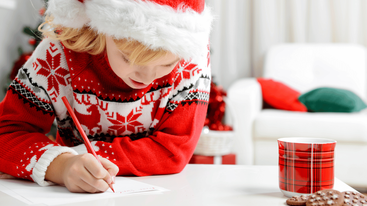How to write a letter to Santa and tips.