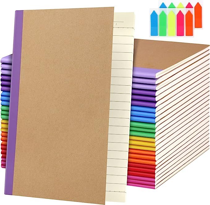 A phot of bright student notebooks.
