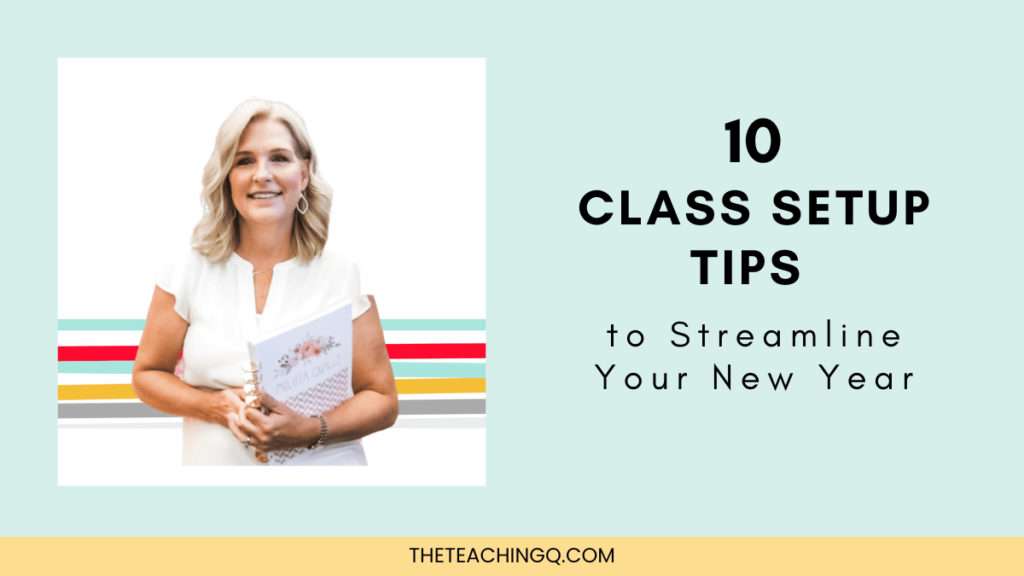 Class setup tips cover image.