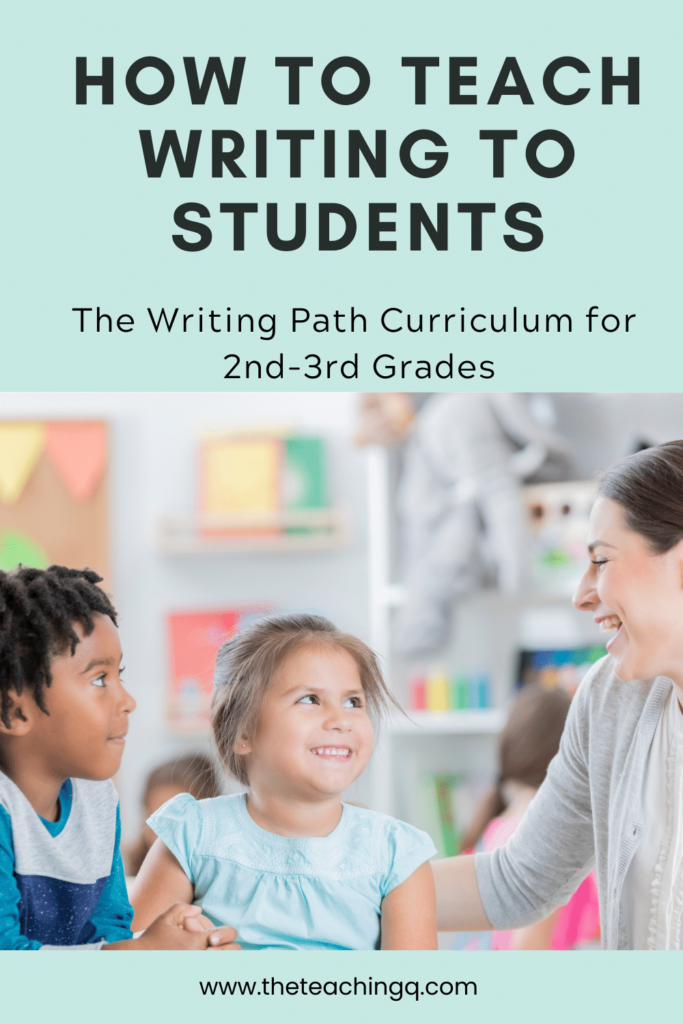 Strategies for teaching writing to second and third grade students.