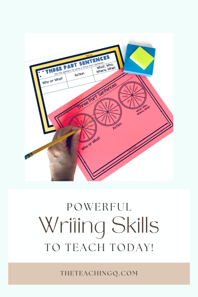 Fun and exciting writing skills practice for elementary students.