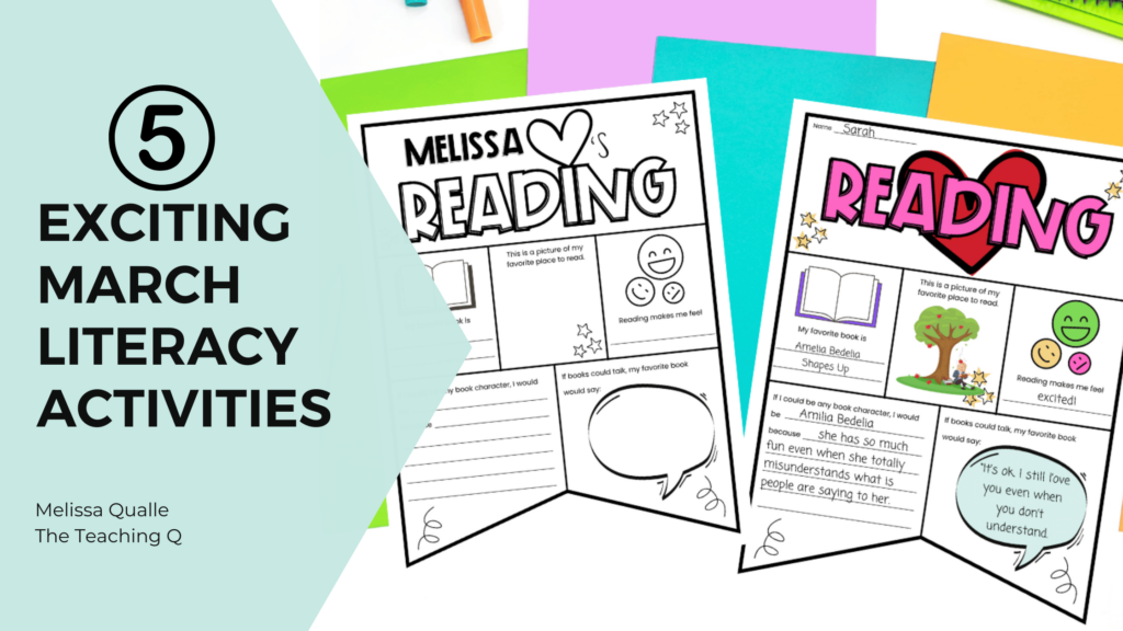 March literacy activities blog post