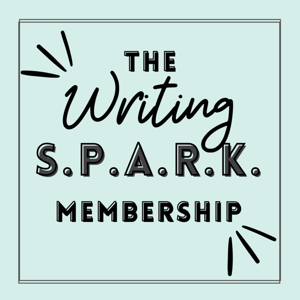 The Writing SPARK Membership graphic