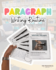 Paragraph Writing Routine worksheets