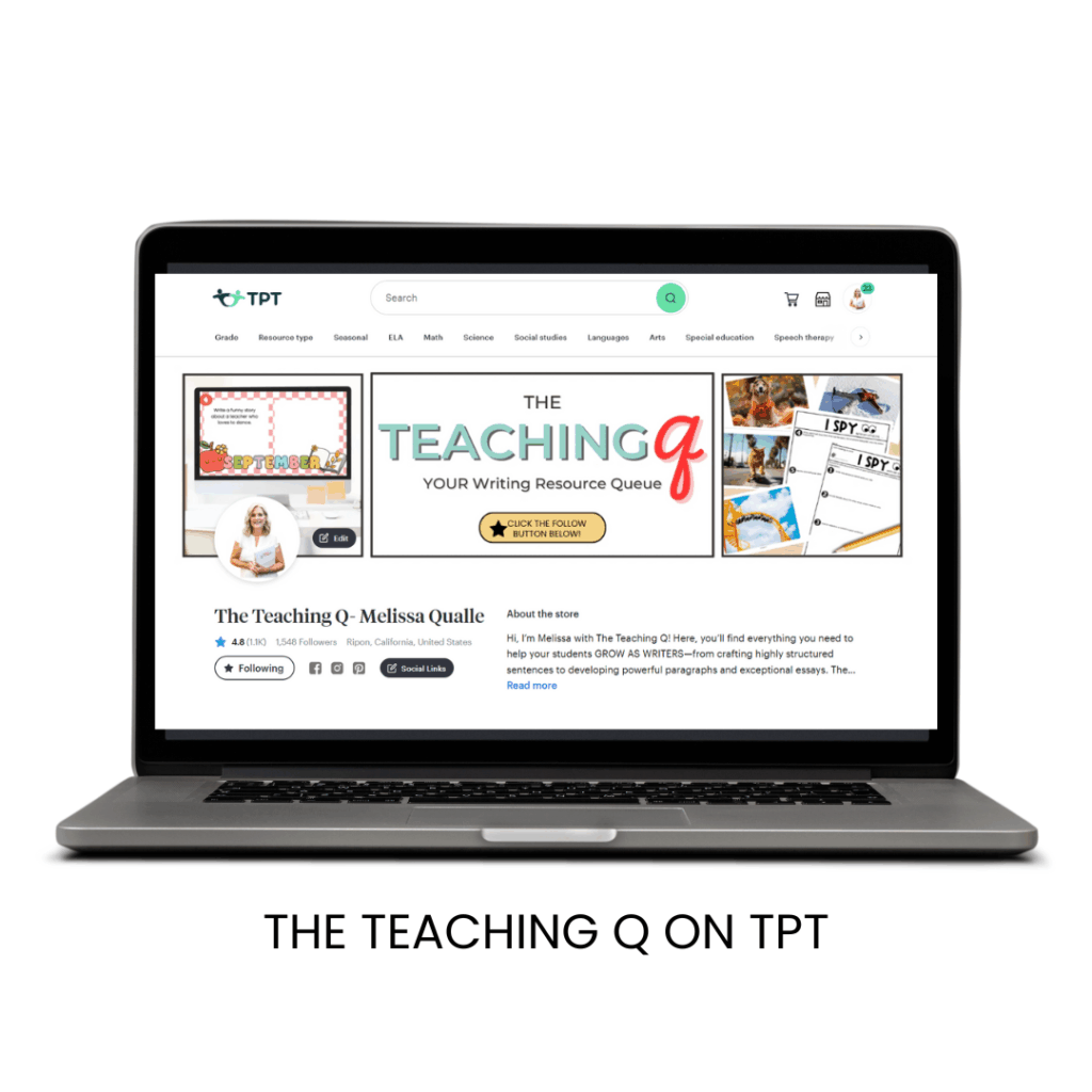 The Teaching Q on TPT
