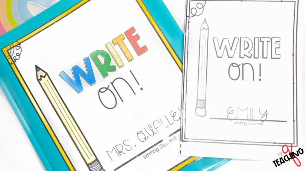 write on writing activities