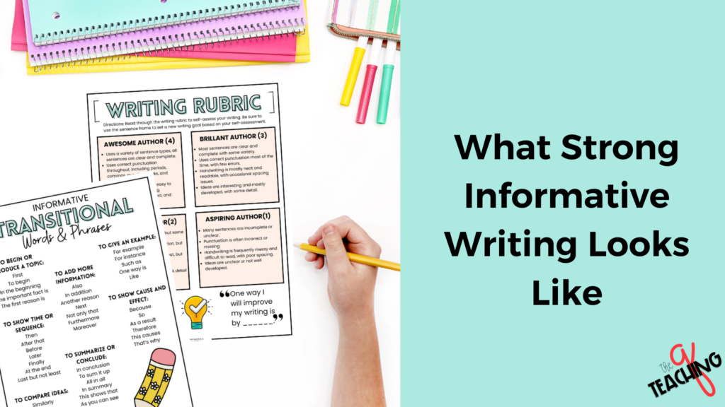 Informative Writing Worksheets