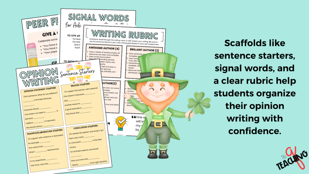 St. Patrick's Day Writing